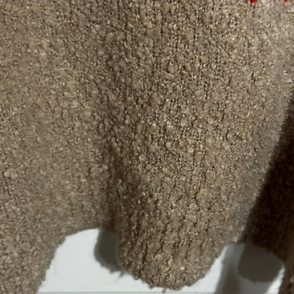 Natural Life Bouclé Fair Isle Sweater • Boho Cozy Knit • Size Large - Picture 7 of 11